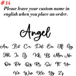 Custom Name Necklace for Women Personalised Cursive Letter Pendant Stainless Steel Jewelry Men Chain Choker Collar Personalizado