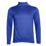Autumn  Winter Men's High Neck T-shirt Slim Fit Fashion High Elastic Long Sleeve Cotton Casual Breathable Apparel Pullover