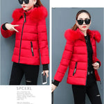 Autumn Jacket for Woman 2026 New Fashion Coat Female Glossy Waterproof Winter Hooded Jacket Plus Size Down Parkas Snow Wear
