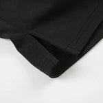 Black Capris Slight Flare Pants Women Y2k Clothes Slim Fit Trousers Pantalones De Mujer Zipper Roupa Feminino Streetwear