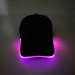 Halloween LED Light Up Baseball Hat Flashing Glow Rave Party Cap Luminous Hat for Women Men Hip-hop Club Festival Supplies