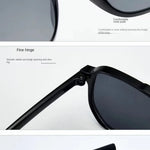 Vintage Men Women Big Sunglasses Men Square Shades Brand Designer Unisex Sun Glasses Black Lense Male Female Sunglasses UV400