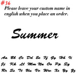 Custom Name Necklace for Women Personalised Cursive Letter Pendant Stainless Steel Jewelry Men Chain Choker Collar Personalizado