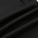 Black Capris Slight Flare Pants Women Y2k Clothes Slim Fit Trousers Pantalones De Mujer Zipper Roupa Feminino Streetwear