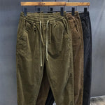 Men's Loose Fit Corduroy Cargo Pants Casual Trousers Workwear Long Trousers Harajuku Sle Youthful Vitali All Seasons
