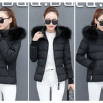 Autumn Jacket for Woman 2026 New Fashion Coat Female Glossy Waterproof Winter Hooded Jacket Plus Size Down Parkas Snow Wear