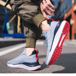 Sneakers for Men 2025 New Flying Woven Men's Casual Shoes Korean Style Trendy Fashion Sports Shoes Men Sneakers