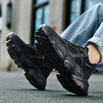 Men Sneakers Platform Running Shoes Trend Street Athletic Male Basketball Shoes Black Walking Casual Shoe Plus Size 48 Men Shoes