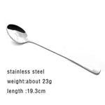 Valentines Day Gift Stainless Steel Milk Coffee Spoons Love Letter Wedding Souvenirs Anniversary Gift For Girlfriend Boyfriend