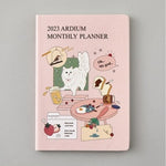 Date Type Monthly Planner Calendar