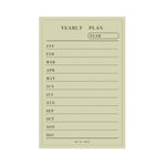 Daily Weekly Notepad Planner Tearable Message Memo Book