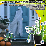 Halloween Three-dimensional Eye Beads Twig Cutting Bouquet Creative Funny Decoration